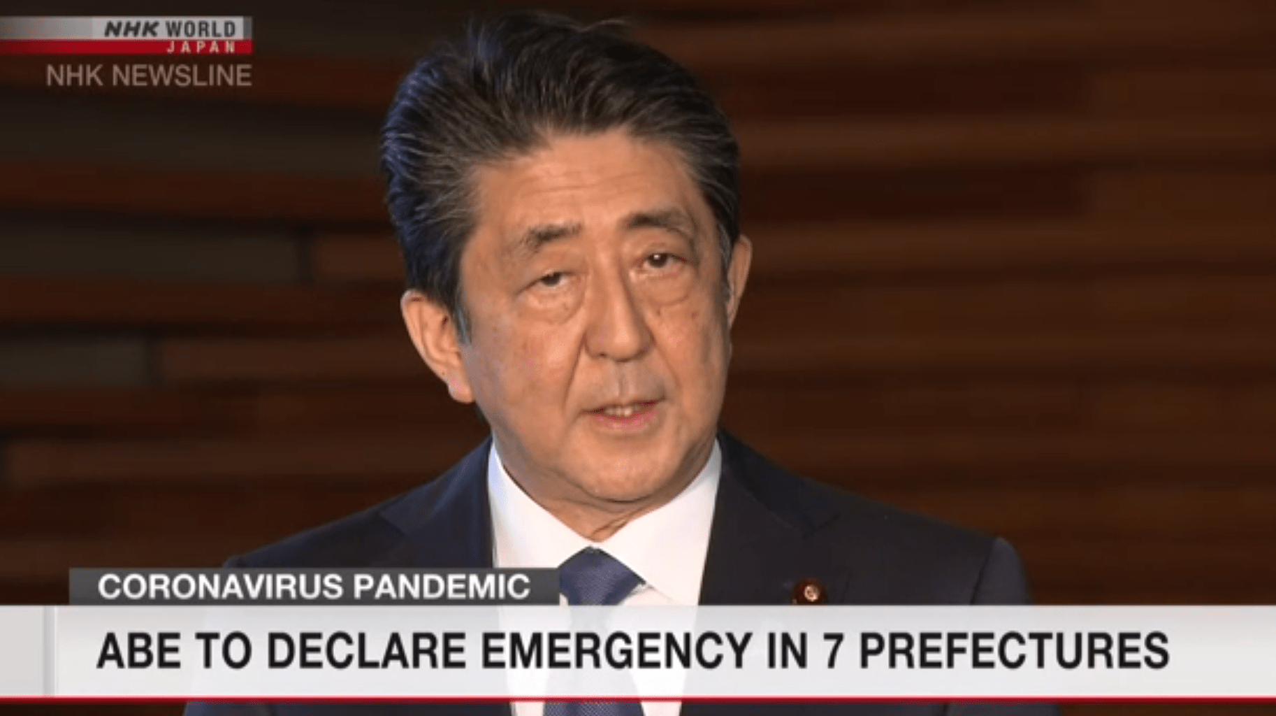 7 províncias entram hoje em Estado de Emergência e permanecerão por um mês no Japão