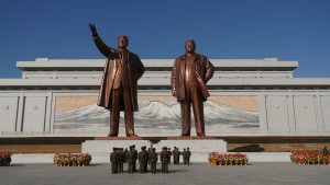north korea, pyongyang, bronze