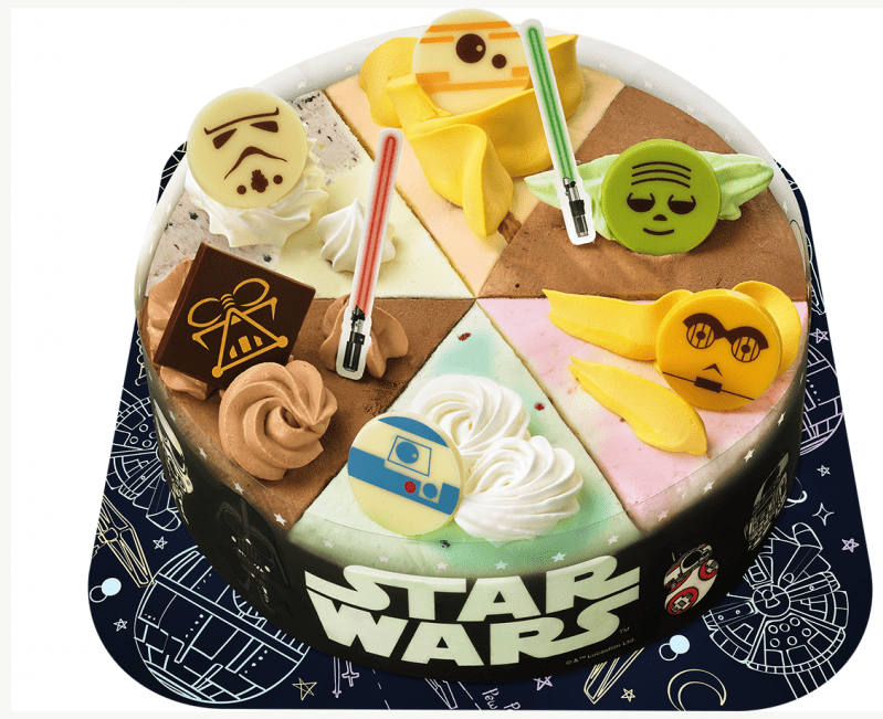 Star Wars ganha bolo de sorvete na Baskin Robbins