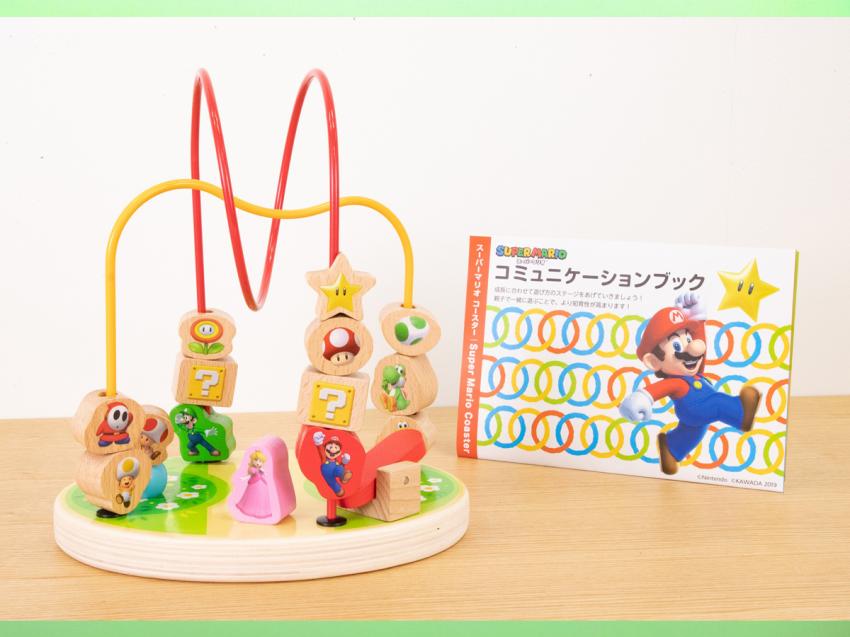 Brinquedos de madeira para crianças do Super Mario
