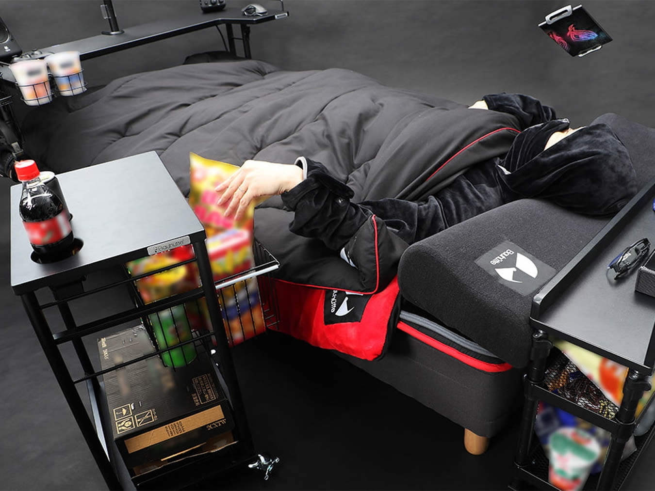 Cama gamer no Japão é tudo o que sempre sonhamos