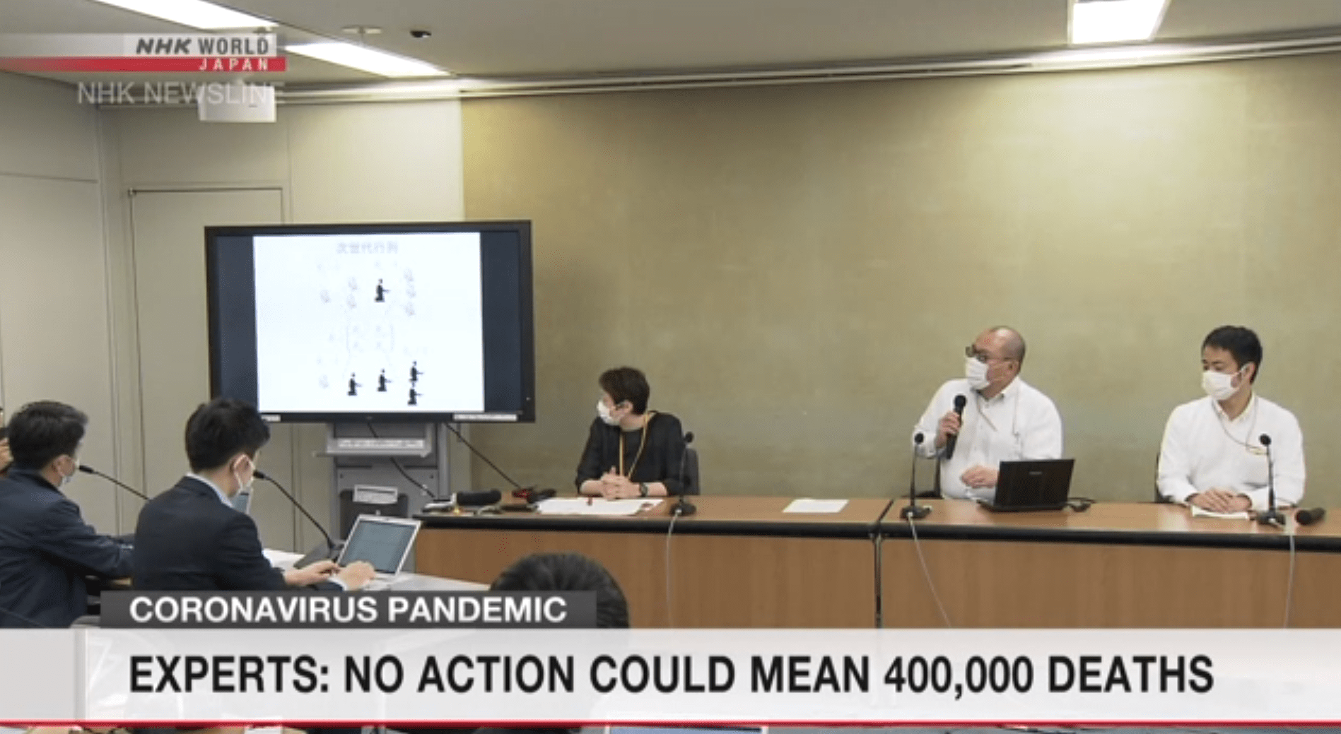 Coronavírus: especialistas alertam sobre a possibilidade de 400.000 mortes no Japão