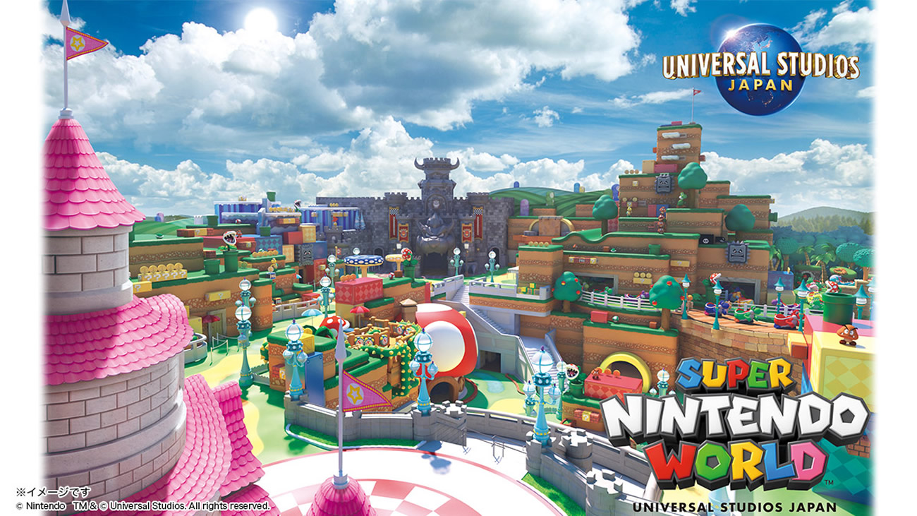 Anunciada a temporada de abertura do Super Nintendo World da Universal Studios Japan