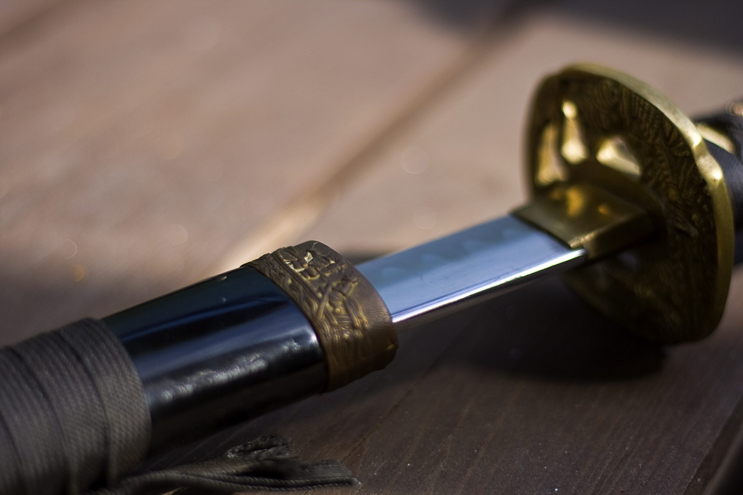 katana, sword, blade