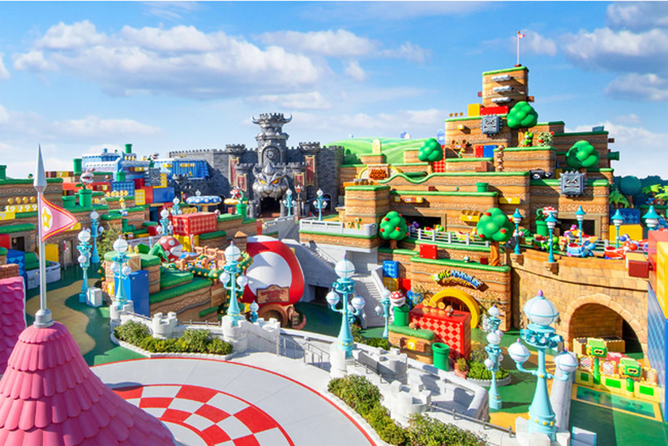 Parque da Nintendo na Universal Studios Japan abrirá em fevereiro