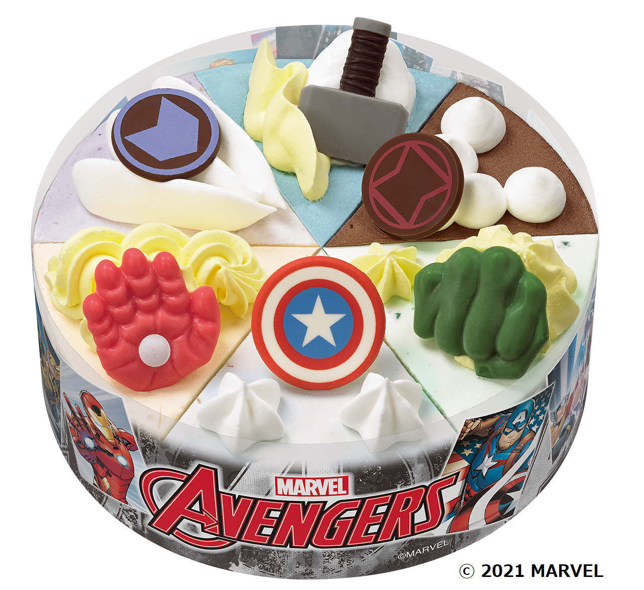 Baskin Robbins Japan tem bolo de sorvete Marvel Avengers