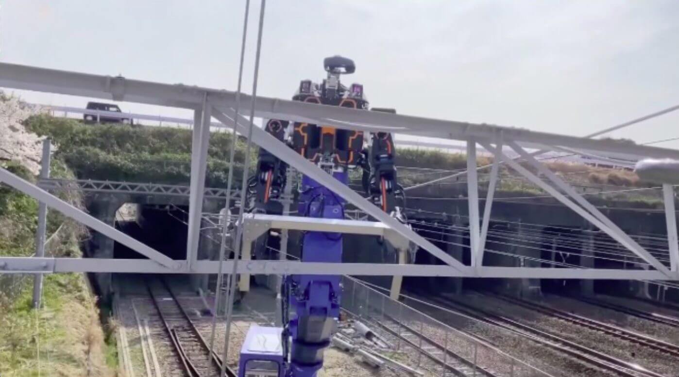 Robô humanoide, desenvolvido no Japão, realiza primeiros testes em ferrovias