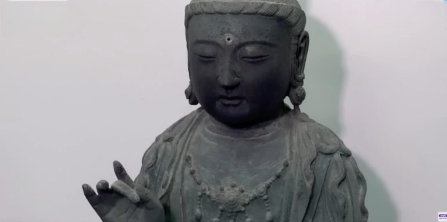 Estatueta de Buda, furtada há 10 anos no Japão, é alvo de disputa com a Coreia do Sul 