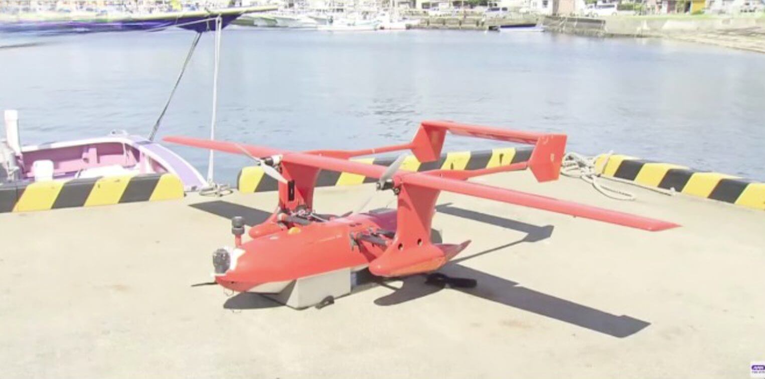 Drones são usados para auxiliar na pesca comercial no Japão