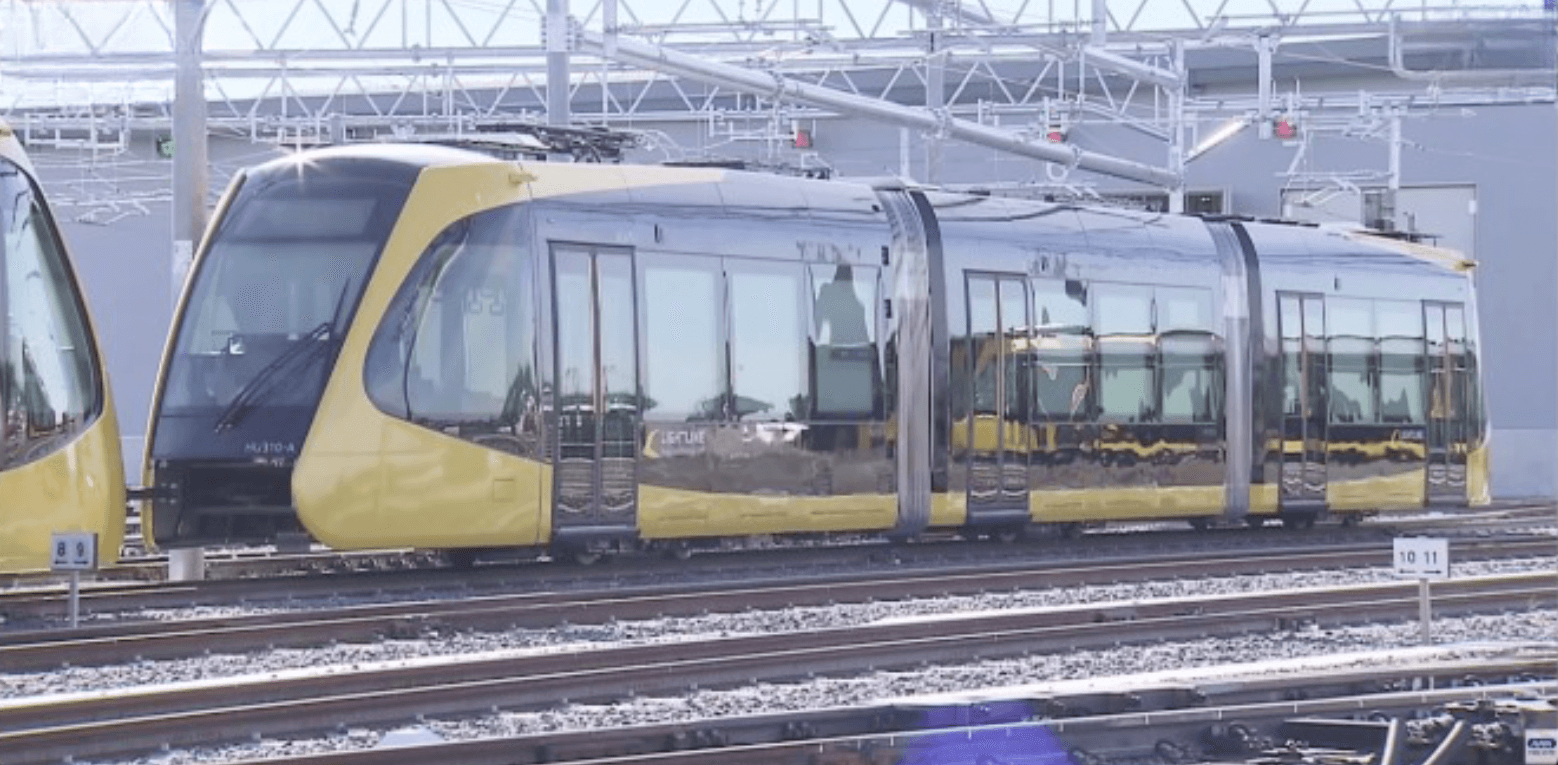 Novo tipo de trem leve deve começar a operar no Japão no próximo verão