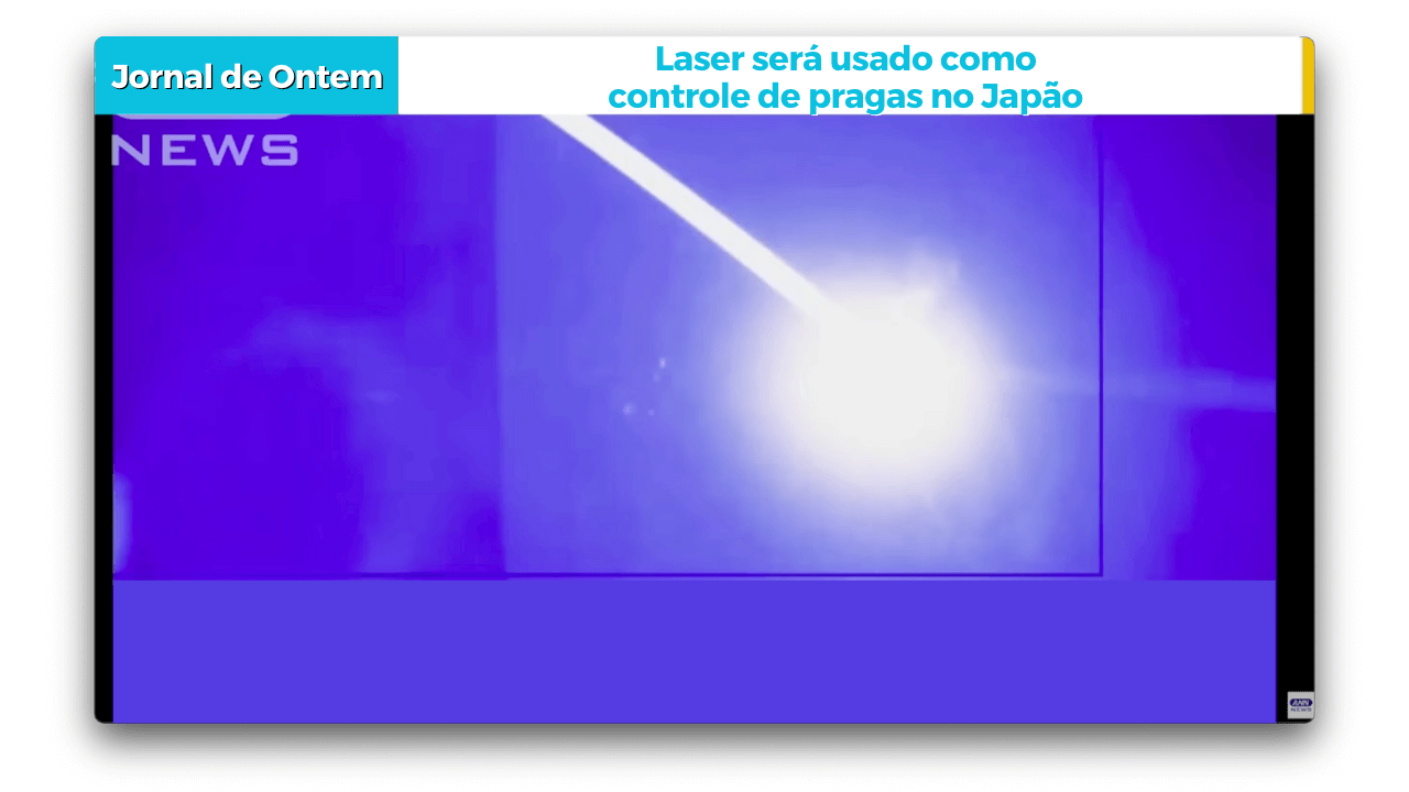Laser será usado como controle de pragas no Japão 