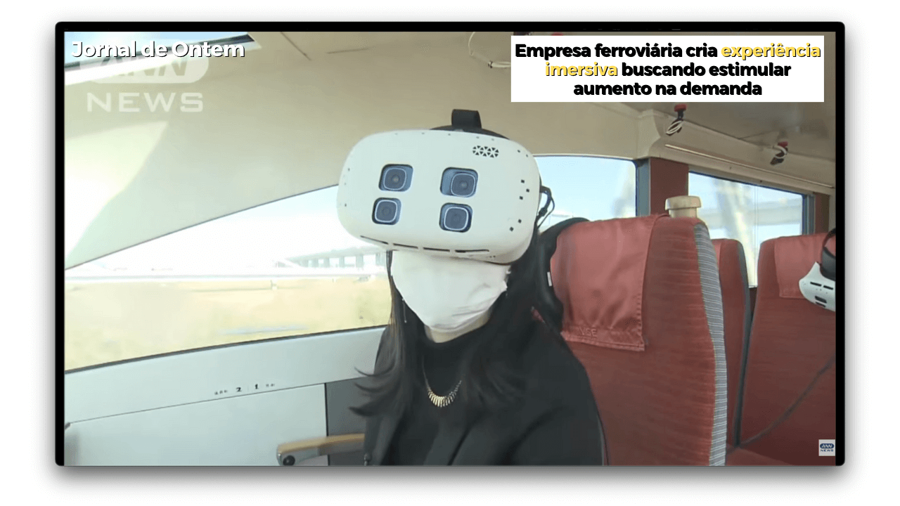Empresa ferroviária cria experiência imersiva buscando estimular aumento na demanda