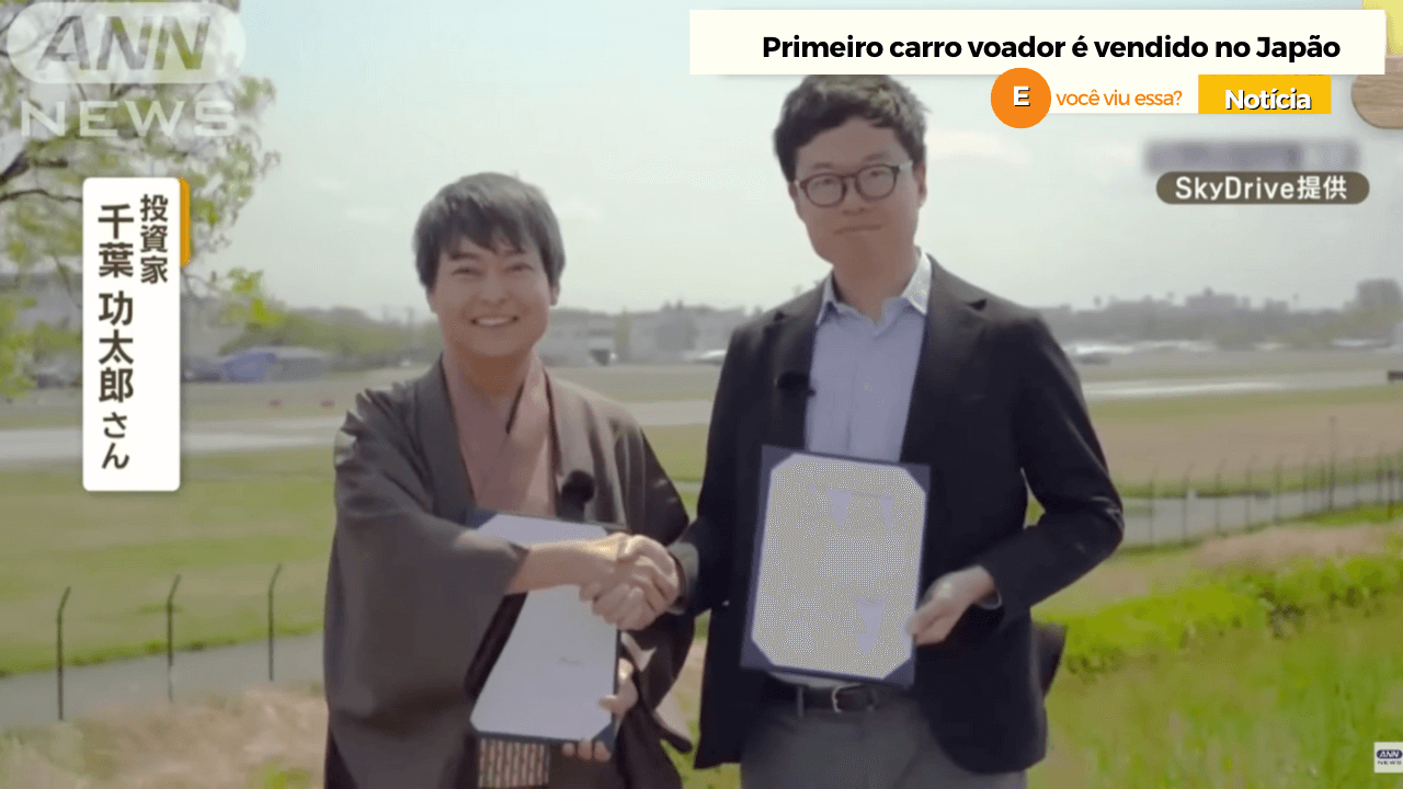 Primeiro carro voador é vendido no Japão 