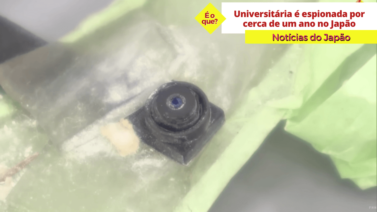 Universitária é espionada por cerca de um ano no Japão 