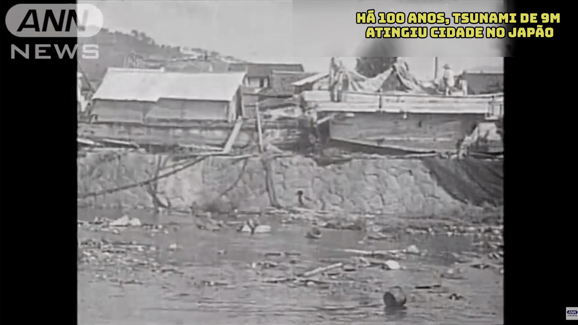 Há 100 anos, tsunami de 9 metros atingiu cidade no Japão 