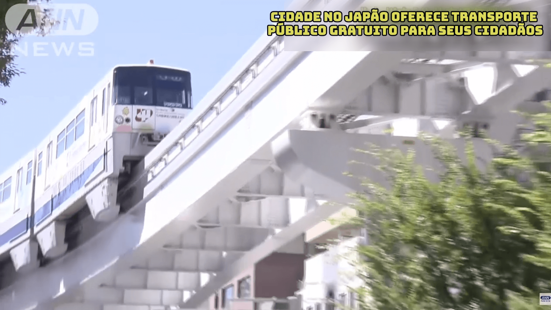 Cidade no Japão oferece transporte público gratuito para seus cidadãos