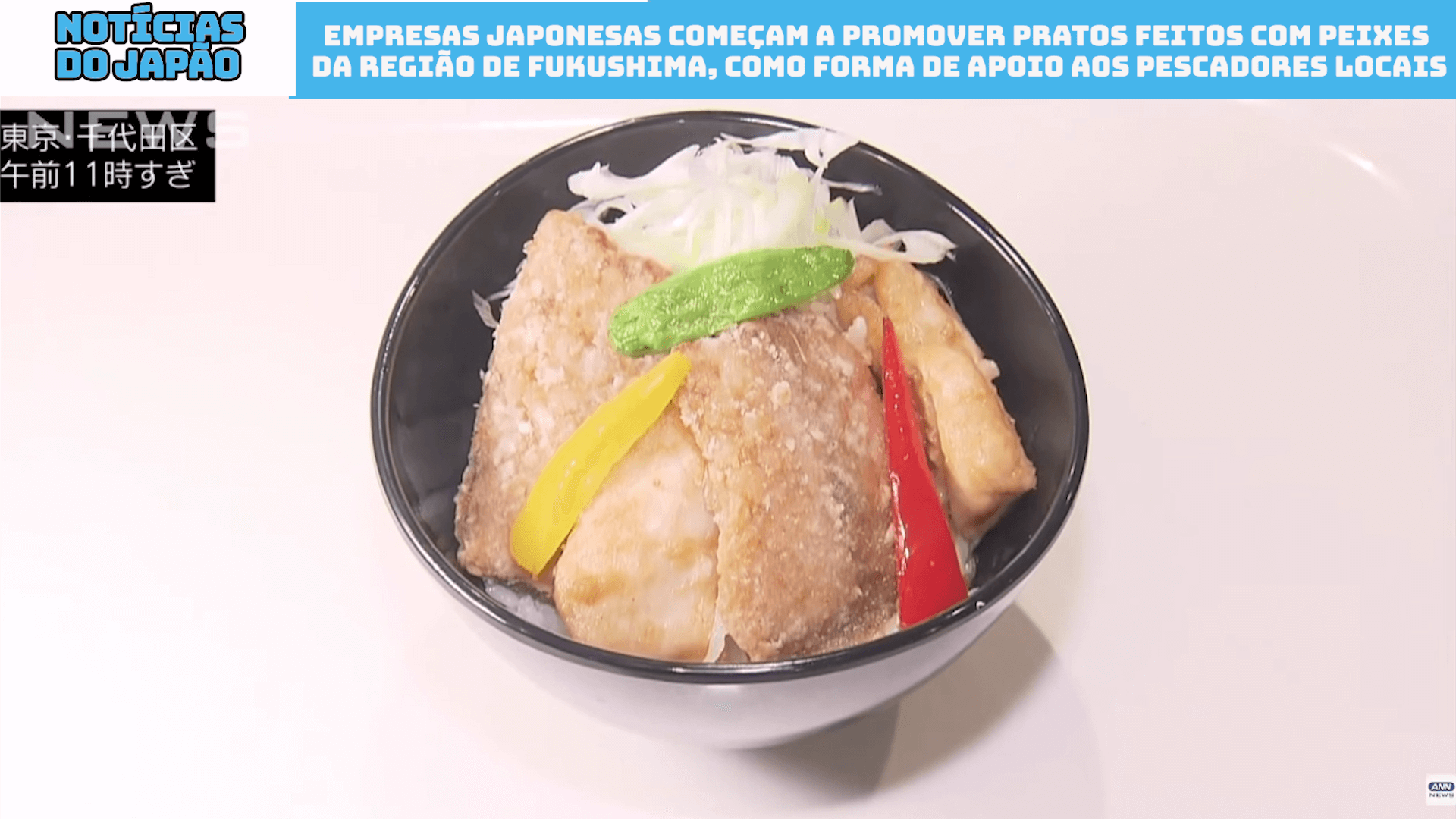 Empresas japonesas começam a promover pratos feitos com peixes da região de Fukushima, como forma de apoio aos pescadores locais 