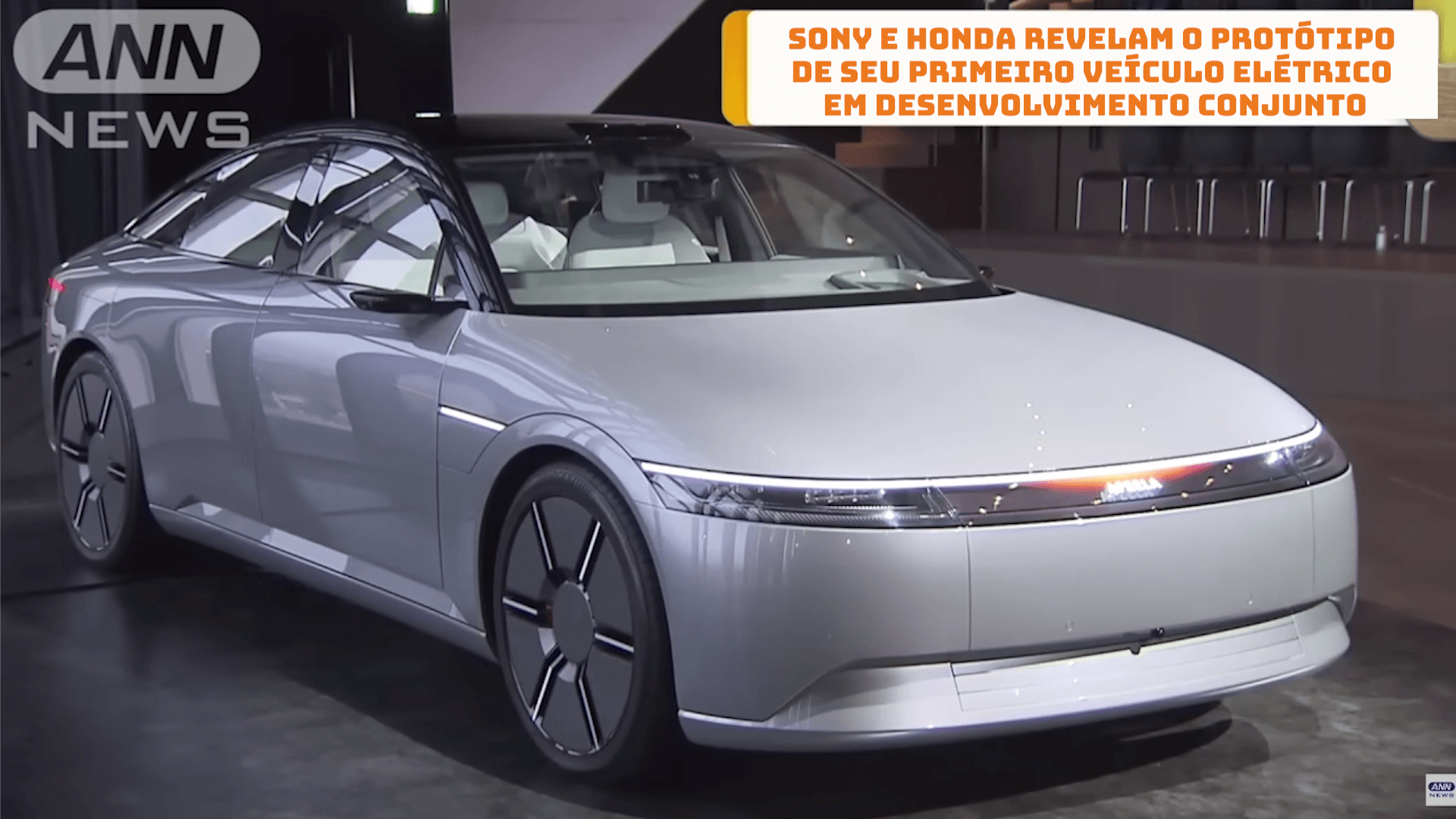 Sony e Honda revelam o protótipo de seu primeiro veículo elétrico em desenvolvimento conjunto