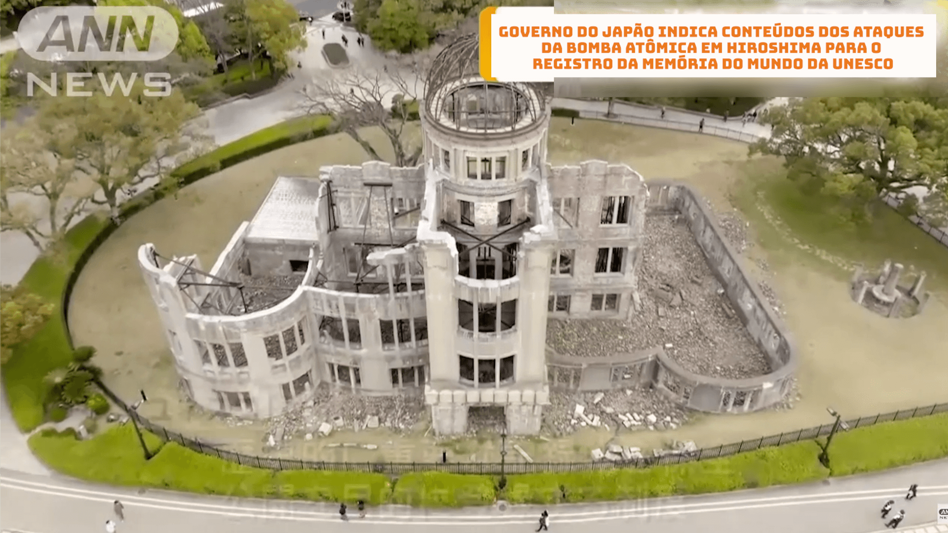 Governo do Japão indica conteúdos dos ataques da Bomba Atômica em Hiroshima para o Registro da Memória do Mundo da UNESCO