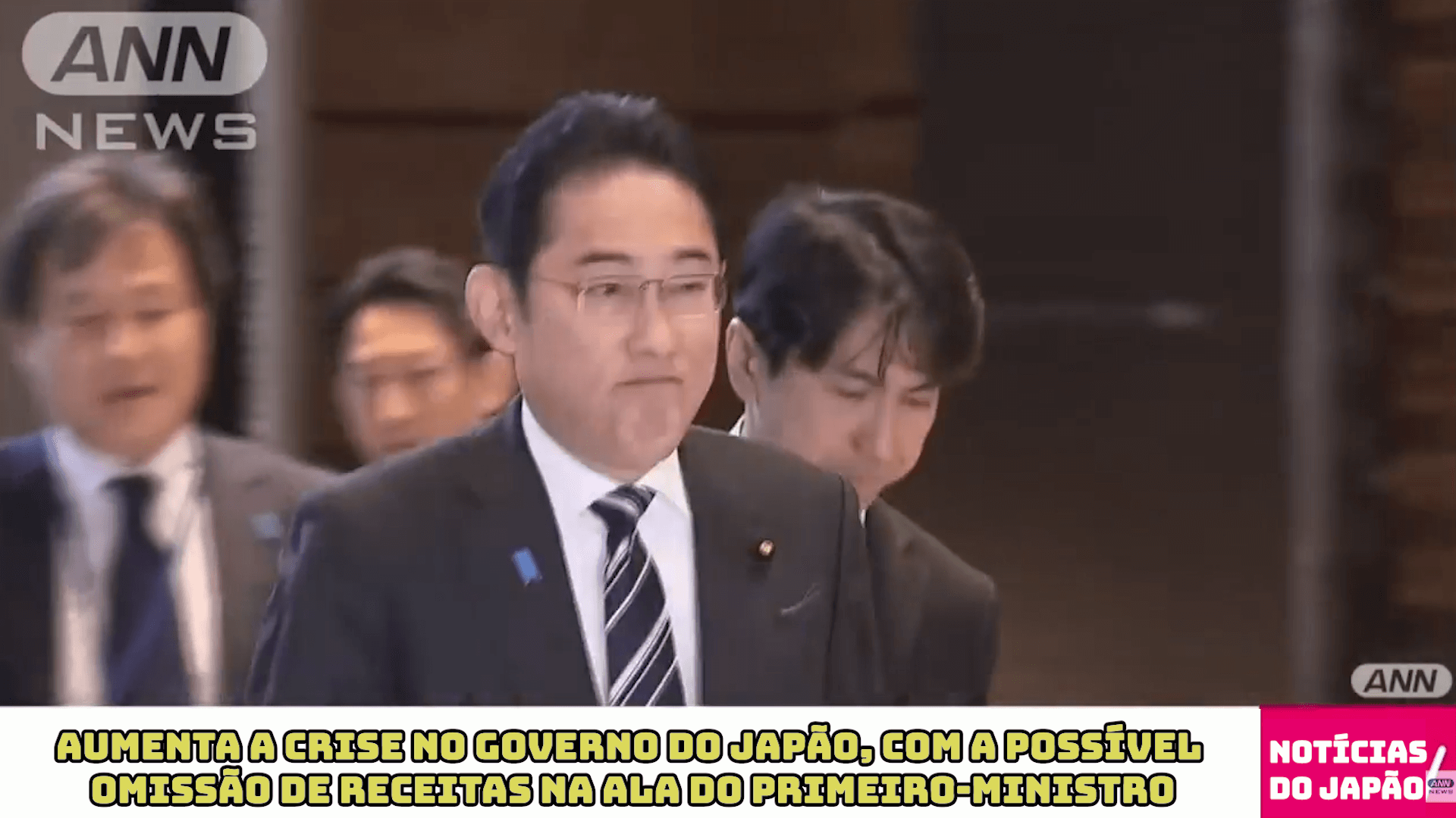 Aumenta a crise no Governo do Japão, com a possível omissão de receitas na Ala do primeiro-ministro