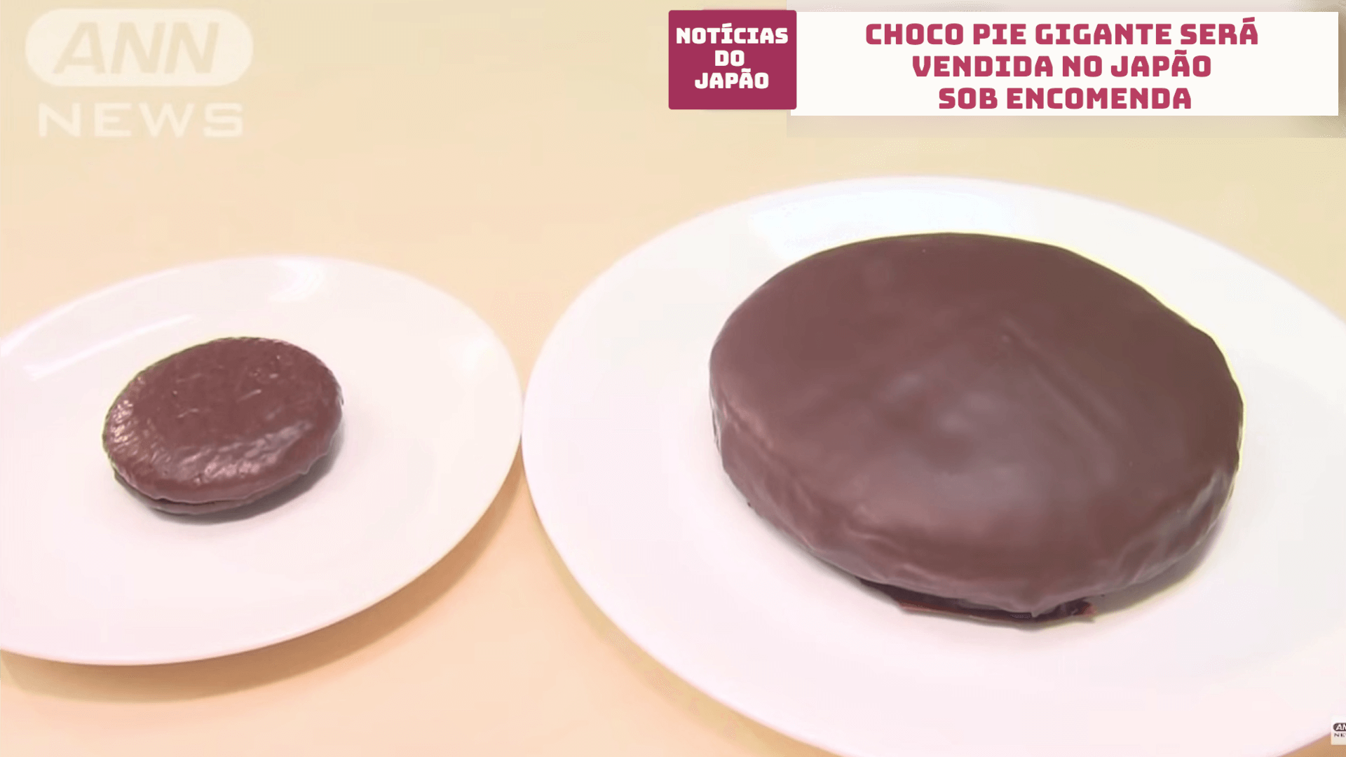 Choco Pie gigante será vendida no Japão sob encomenda