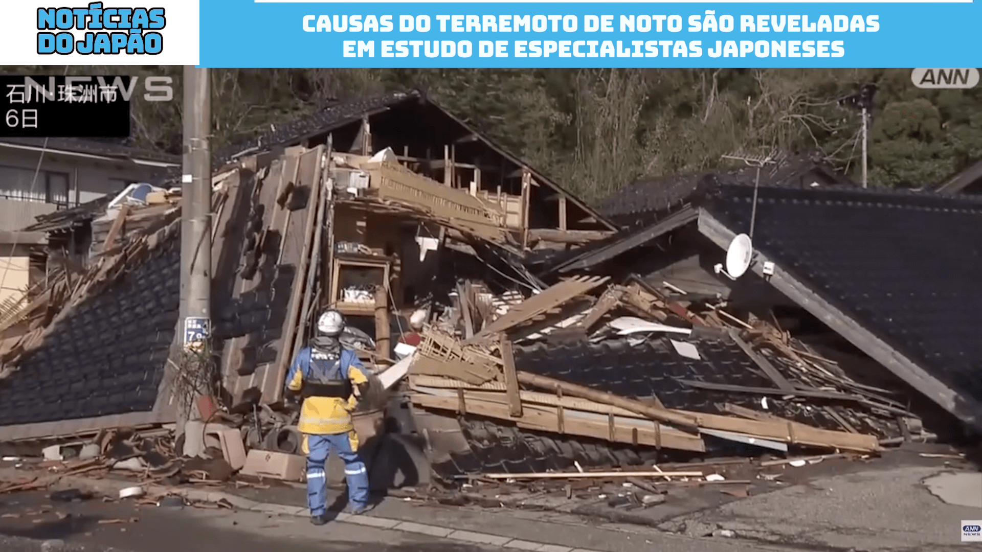 Causas do Terremoto de Noto são reveladas em estudo de especialistas japoneses 