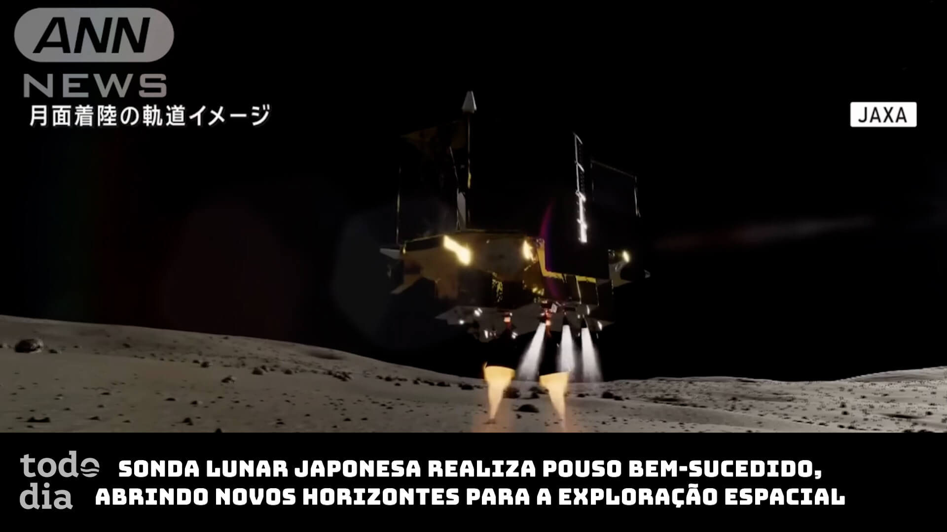 Sonda lunar japonesa realiza pouso bem-sucedido, abrindo novos horizontes para a exploração espacial 