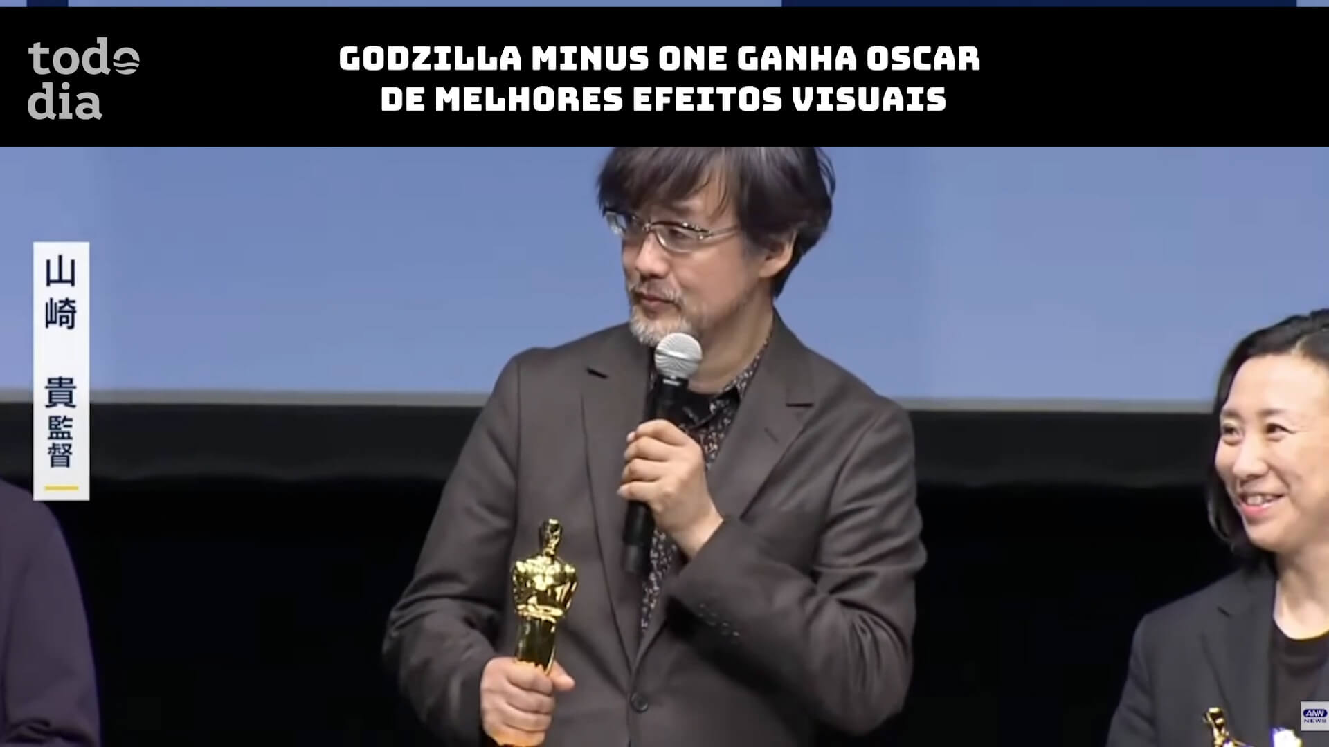 Godzilla Minus One ganha Oscar de Melhores Efeitos Visuais