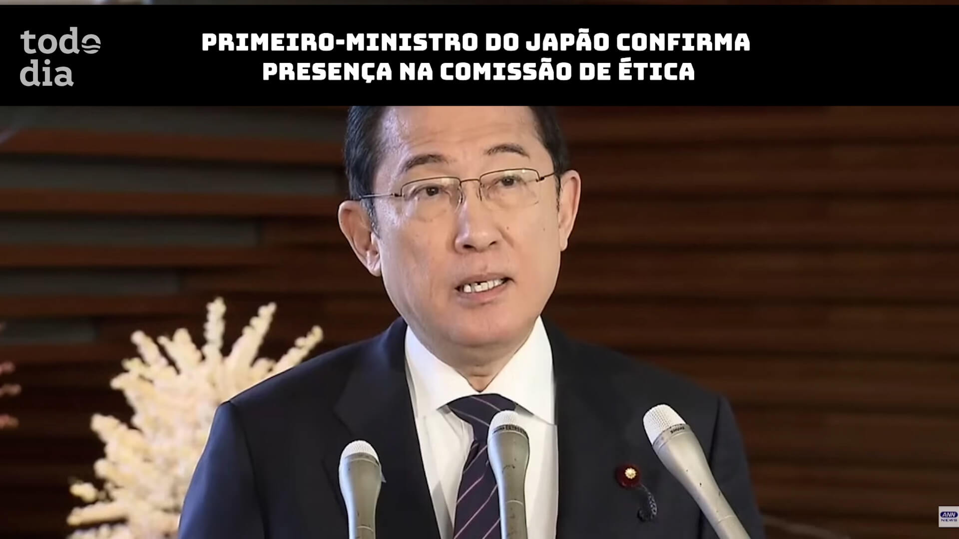 Primeiro-Ministro do Japão confirma presença na Comissão de Ética