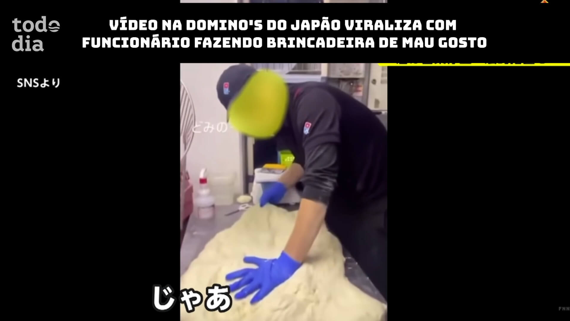 Vídeo na Domino’s do Japão viraliza com funcionário fazendo brincadeira de mau gosto