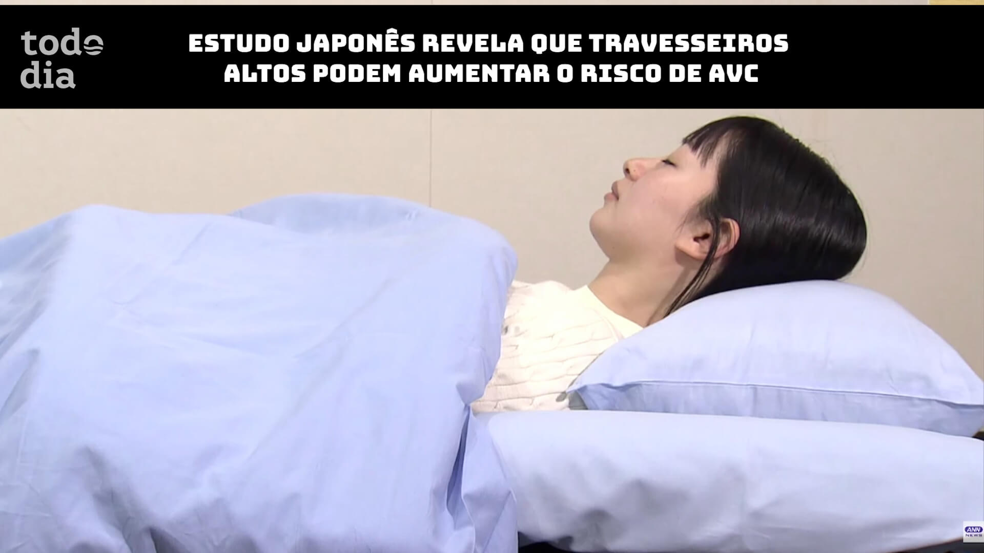 Estudo japonês revela que travesseiros altos podem aumentar o risco de AVC