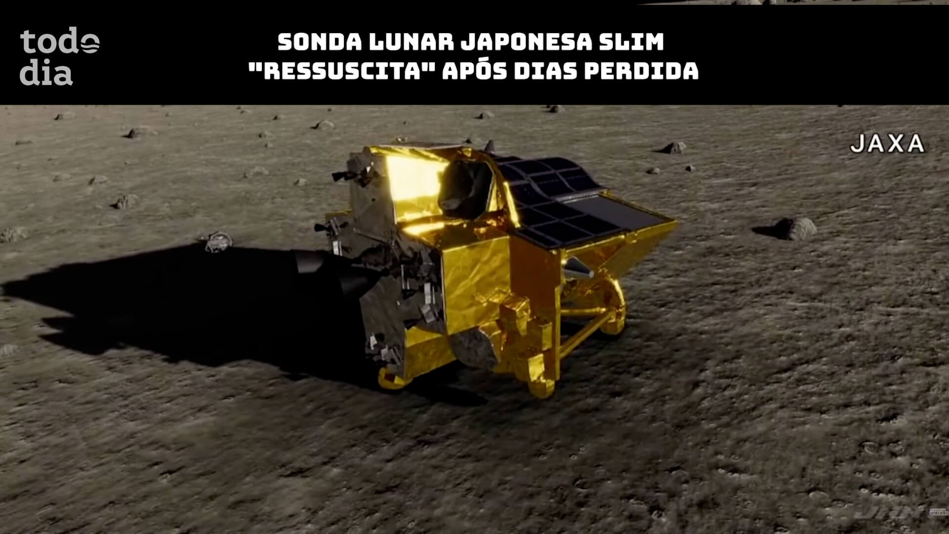 Sonda lunar japonesa SLIM “ressuscita” após dias perdida