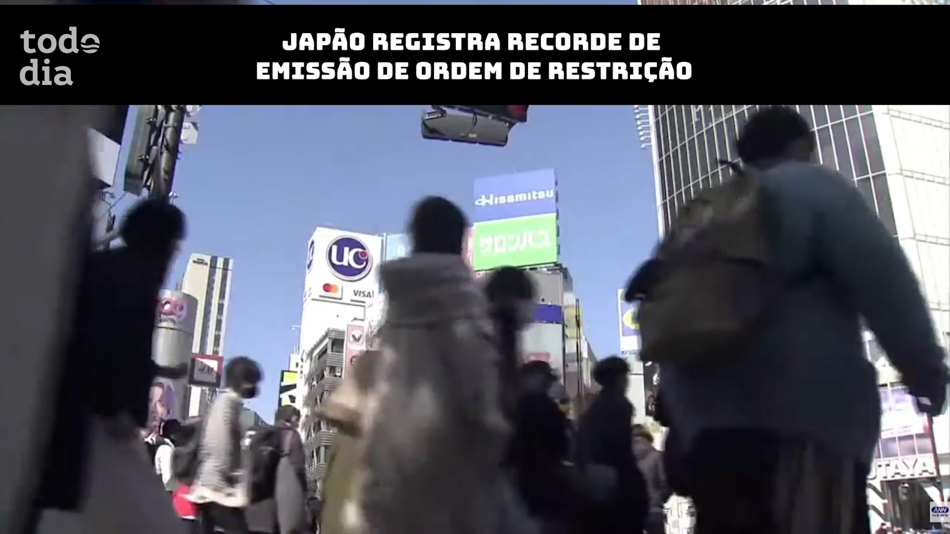 Japão registra recorde de emissão de ordem de restrição