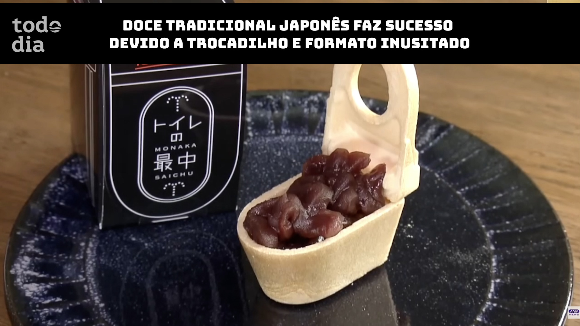 Doce tradicional japonês faz sucesso devido a trocadilho e formato inusitado 