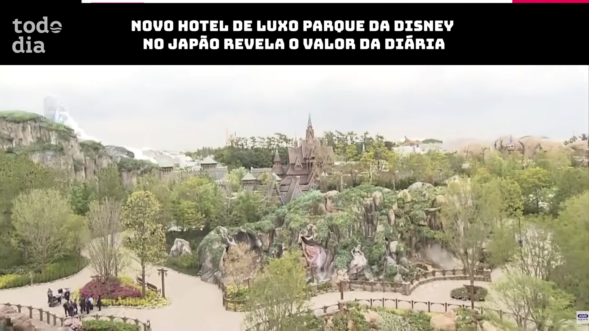 Novo Hotel de luxo parque da Disney no Japão revela o valor da diária 