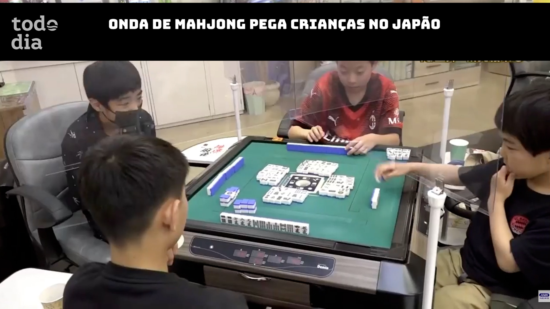 Onda de Mahjong pega crianças no Japão 