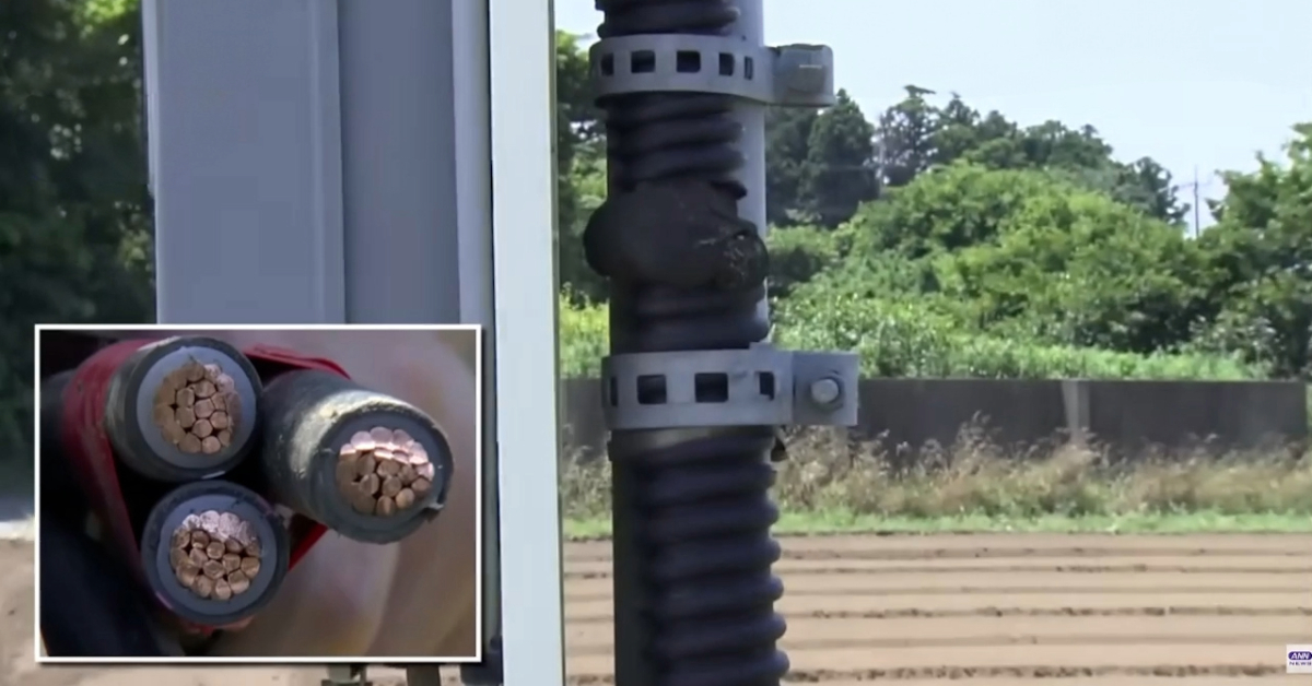 Japão adota medidas para conter furtos de cabos elétricos