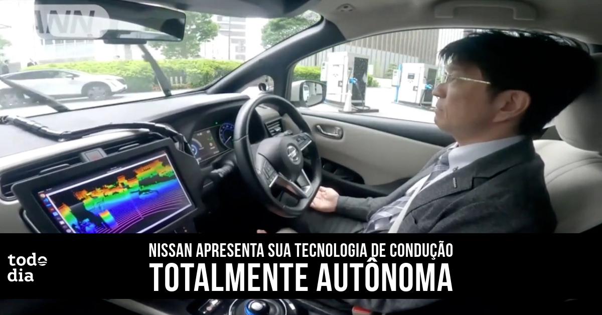 Nissan apresenta sua tecnologia de condução totalmente autônoma