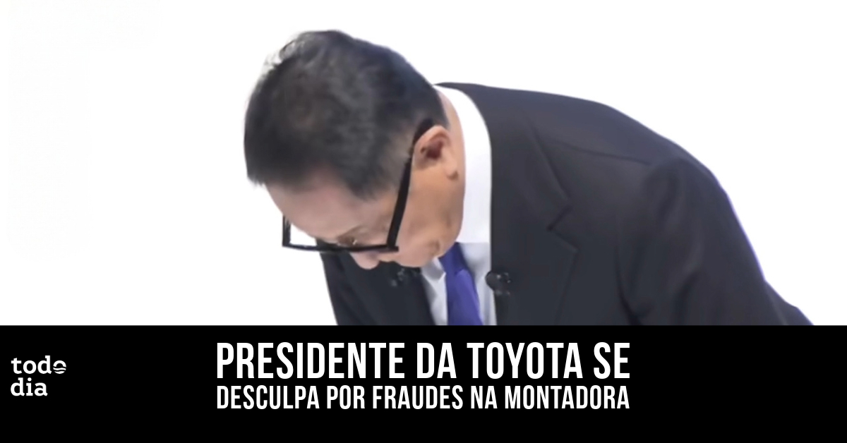 Presidente da Toyota se desculpa por fraudes na montadora 