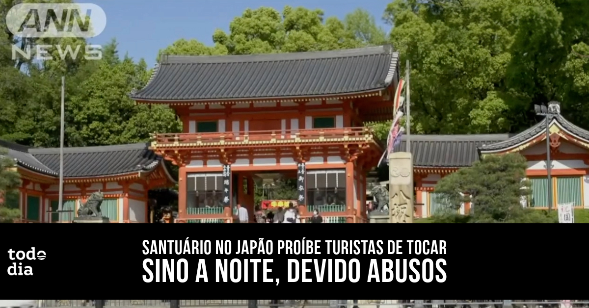 Santuário no Japão proíbe turistas de tocar sino a noite, devido abusos 