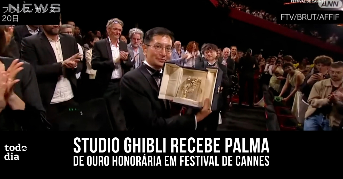Studio Ghibli recebe Palma de Ouro Honorária em Festival de Cannes